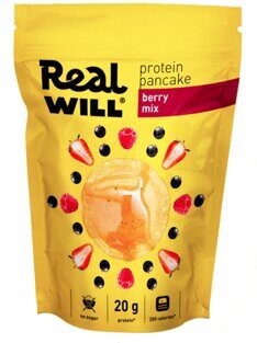 Real Will  Protein Pancake (смесь) Ягодный микс